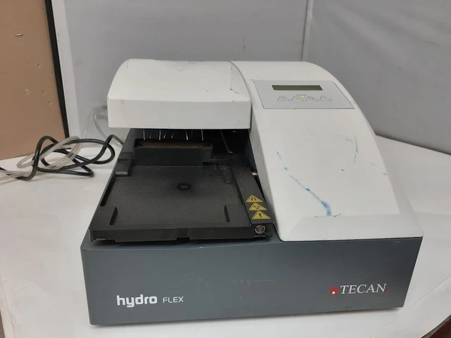 Tecan HydroFlex Plate Washer 3000876532-  unit powers on - selling as-is