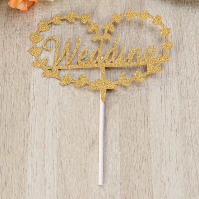 10 piezas de papel boda guirnalda amor pastel selecciones de frutas postre T