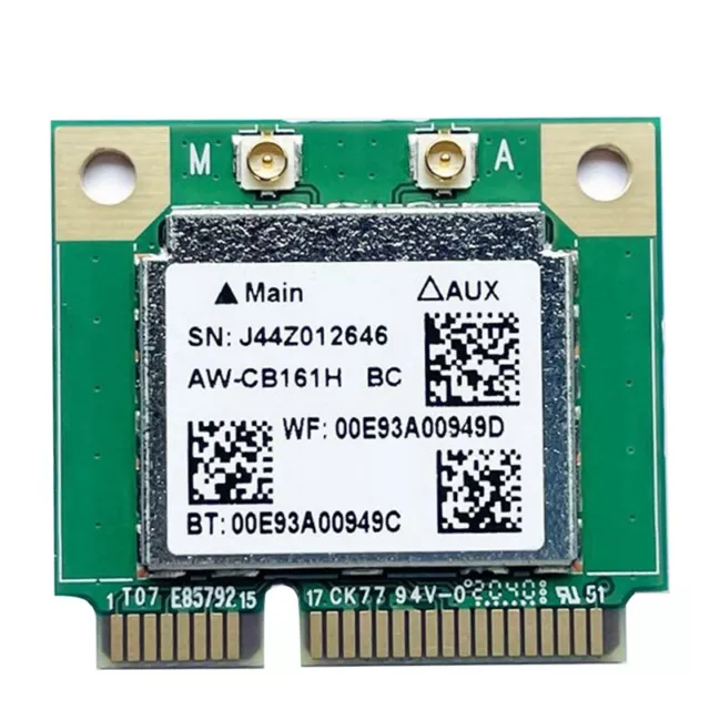 Dual Band Realtek RTL8821 AW-CB161H Wifi Wlan Card Bluetooth 4.0 Combo4159