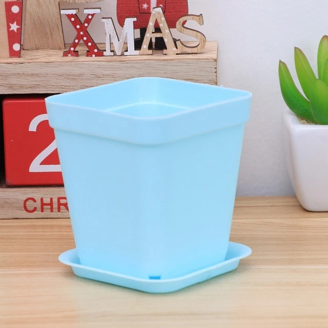 6 Pcs Containers Outdoor Saucer Mini Containers Pots Succulents Flowers