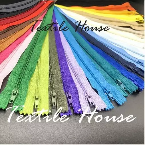 Nylon Zip Closed End Zips 4"-18" High Quality 22 Colours available! Zipper ⭐⭐⭐⭐⭐