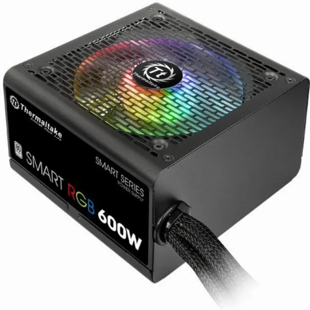 Thermaltake Smart RGB Netzteil 600 W ATX Schwarz 1.88