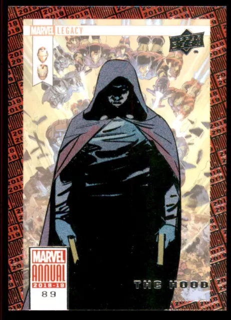 2019 Marvel Annual 2018 #89 The Hood