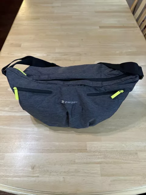 Sherpani Force charcoal bag