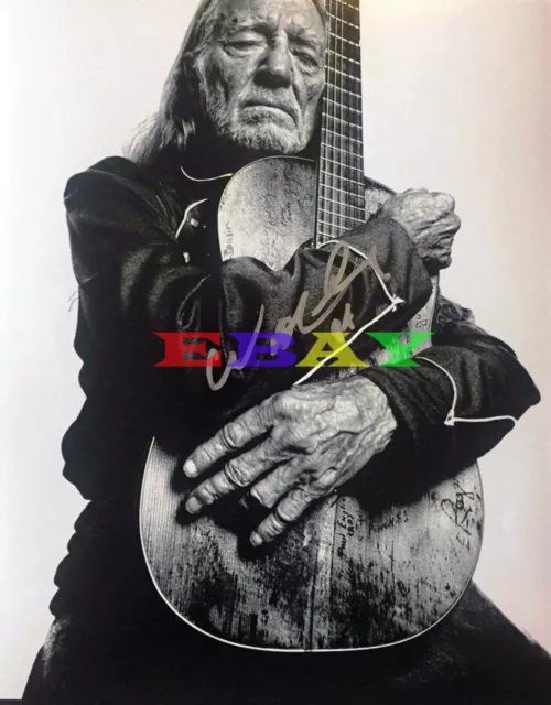 Willie Nelson Autographed signed 8x10 Photo Reprint
