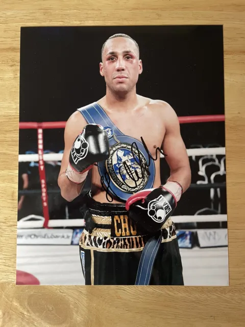 Boxing James De Gale Hand signed Photo 10x8