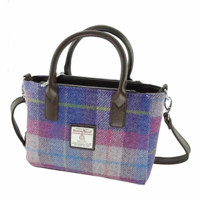 Femmes Authentique Harris Tweed Petit Brora Sac LB1228 COL47