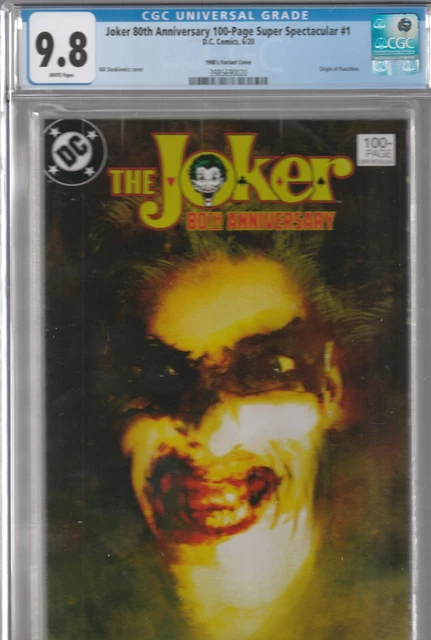 JOKER 80TH ANNIVERSARY 100-PAGE SUPER SPECTACULAR #1 CGC 9.8 1980's VARIANT