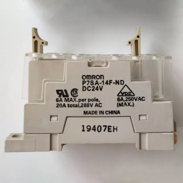 For Omron P7SA-14F-ND 14-pin Safety Relay Base Suitable G7SA-4A2B /3A3B /5A1B