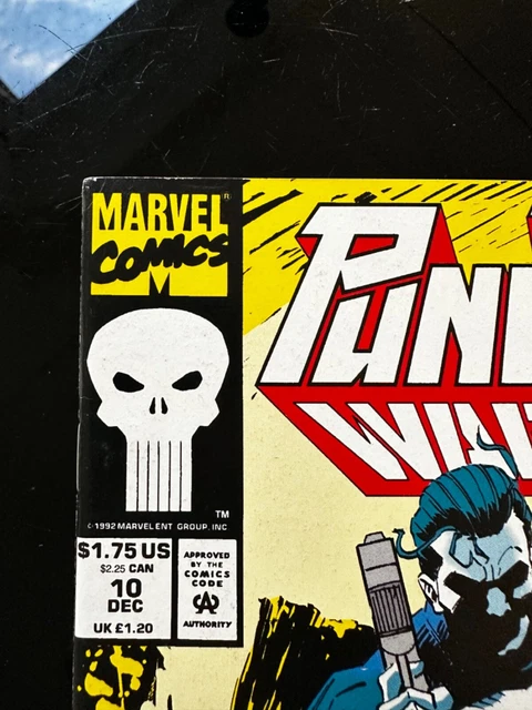 Punisher War Zone #10:  Marvel Comics 1992