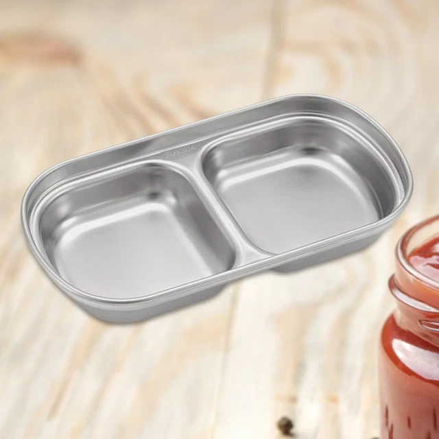 Compartimento de sabor a condimento de 1/2/3/4 rejilla fácil de limpiar para acampar picnic