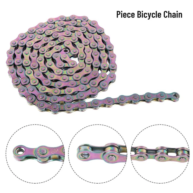 Chaîne De Vélo Clarks Standard C-50 - Pour 5,6,7 Vitesses - VTT & Route - Gris Aluminium - Neuve