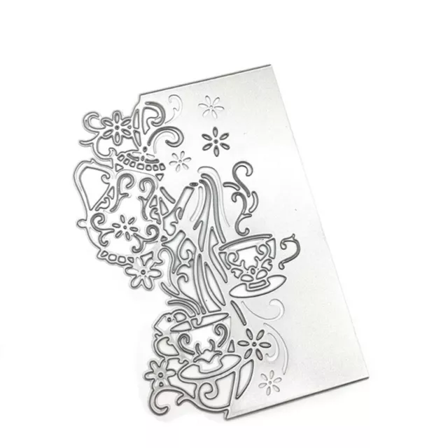 Cup Flower Metal Cutting Dies Stencil DIY Scrapbooking Album Paper Card Template