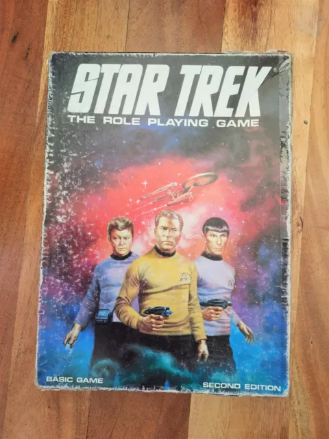 Collectible Star Trek The Role Playing Game Second Edition FASA 1983 COMPLETE