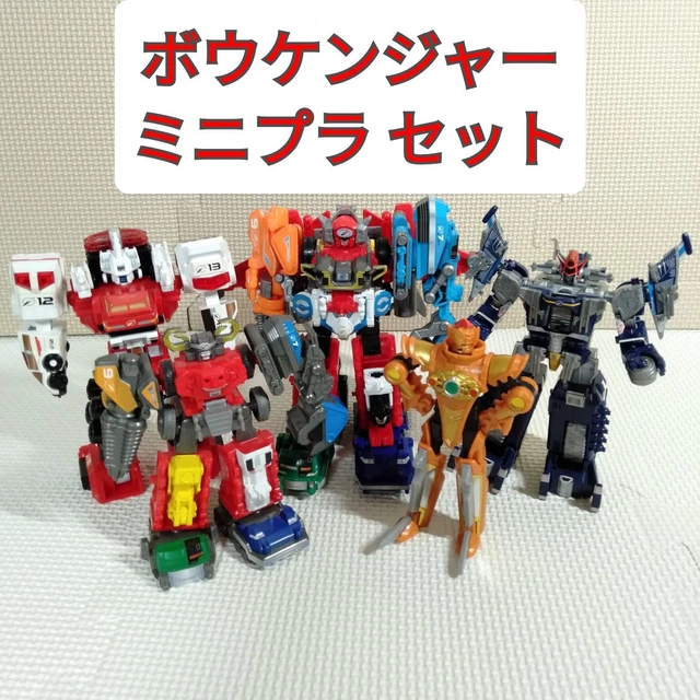 POWER RANGERS OPERATION Overdrive Boukenger Minipla Megazord 5p Set ...