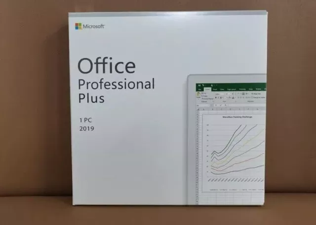 Microsoft Office 2019 Professional Plus Software DVD NEU DEUTSCH NEU VERSIEGELT