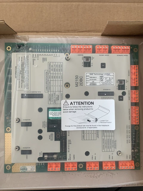 New! Amag/G4S 2 Readers/Door I/Os M2150-2DBC Intelligent Controller 7000-5443-2