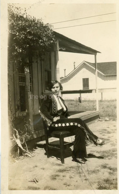 MID CENTURY Found Photograph BW Original Portrait MARIACHI 212 LA 81 F