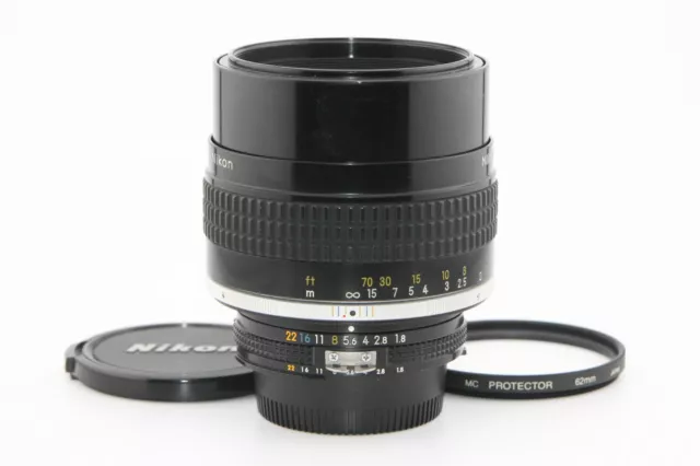 [Near MINT] Nikon NIKKOR Ai-S AIS 105mm f/1.8 MF Portrait Prime Lens  From JAPAN