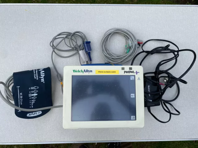 Welch Allyn Propaq CS Patient Monitor Spo2 NIBP ECG