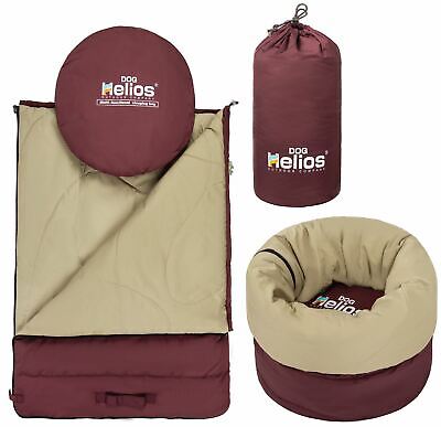 Dog Helios 'Switch-Back' 2-in-1 Convertable Travel Dog Mat & Rounded Camping Bed