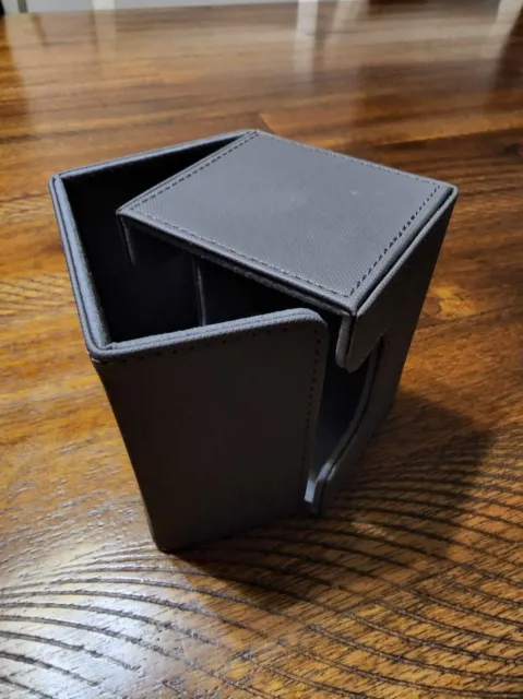 MTG GREY FLIP 100 CARD DECK BOX Card store Case mtg.