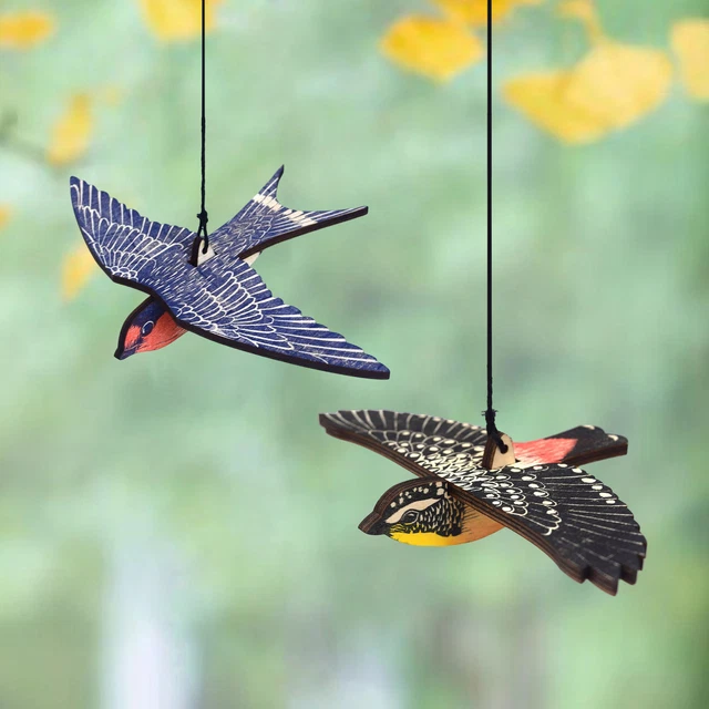 Adorno colgante pájaro, buen efecto visual, decoración, pájaro, móvil