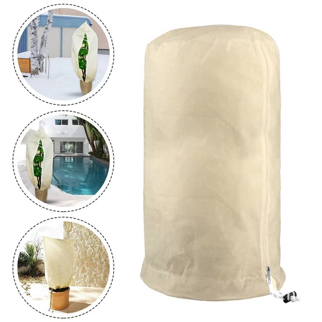 Winter Plant Frost Cover Windproof Jacket Integral Drawstring Multiple Sizes