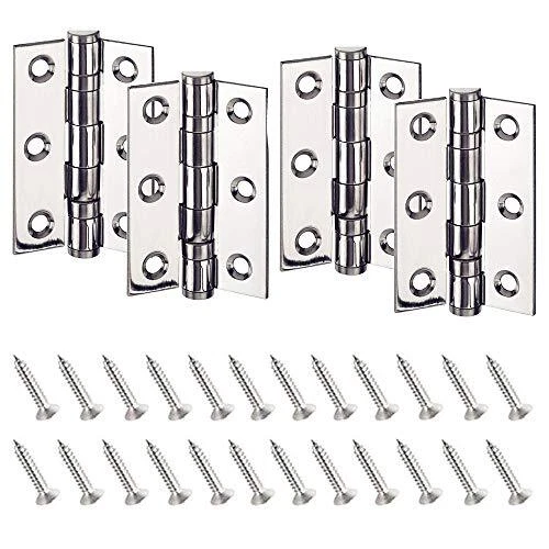 Cerniera Acciaio Inox 4 Cerniere Per Porte In Acciaio Inox 304D - Foto 3