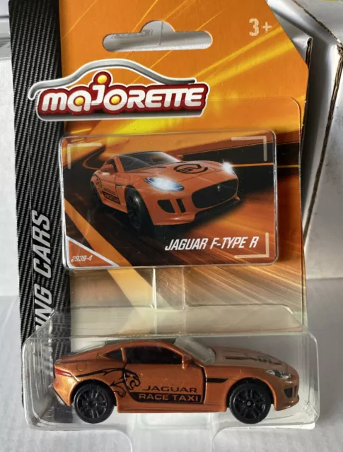 Majorette Racing Serie Jaguar F Type R brown Race Taxi 1/59 Model