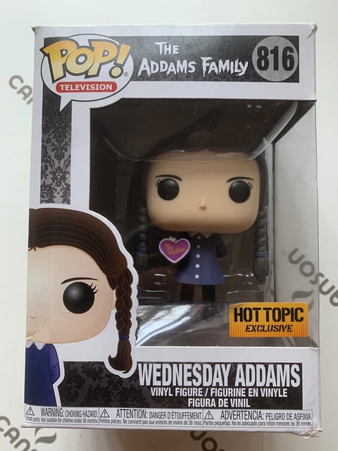 Wednesday Addams Valentine The Addams Family Hot Topic Exclusive Funko Pop #816