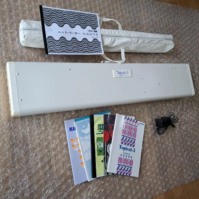 Juego de máquina de tejer Brother electrónica tópica 5 Kh-965 Kl-117