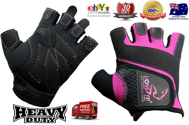 Lions Fit Ladies Gym Body Building Fitness Weight Lifting Exercise gloves