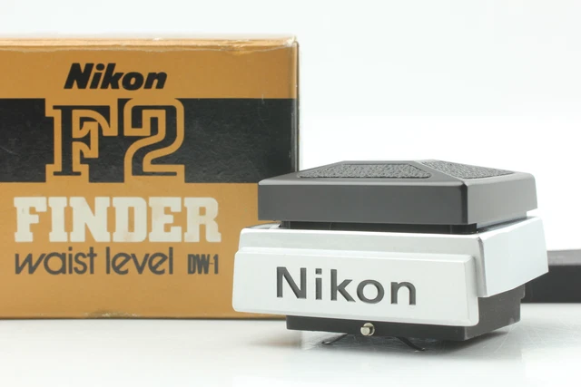 [Top COMO NUEVO en caja] Buscador de nivel de cintura Nikon DW-1 para F2 con tapa de JAPÓN