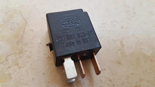 Genuine Mercedes 4-Pin Relay – A0025421319, 4RA007791-00, Hella OE – A B C E M Class