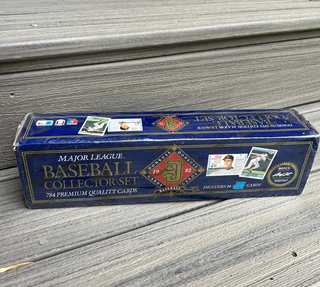 FACTORY SEALED VTG Donruss 1992 MLB Baseball Collector Set Box 784 Trading Cards FACTORY SEALED VTG Donruss 1992 MLB Baseball Collector Set Box 784 Trading Cards