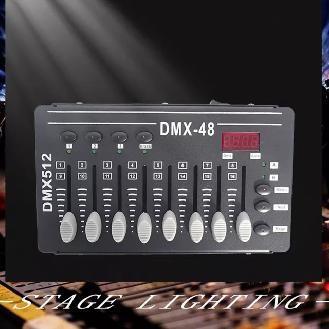 Stage Light LED Mini Dmx Controller LED Par Light DJ Light Console For Moving He