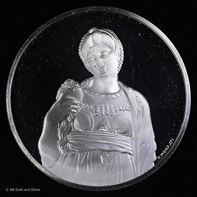 1974 .925 Silver Franklin Mint Medal | Michelangelo Leah