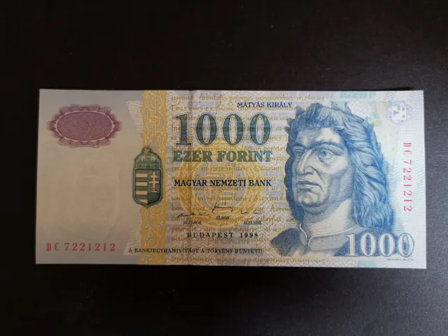UNC 1000 forint 1999 HUNGARY