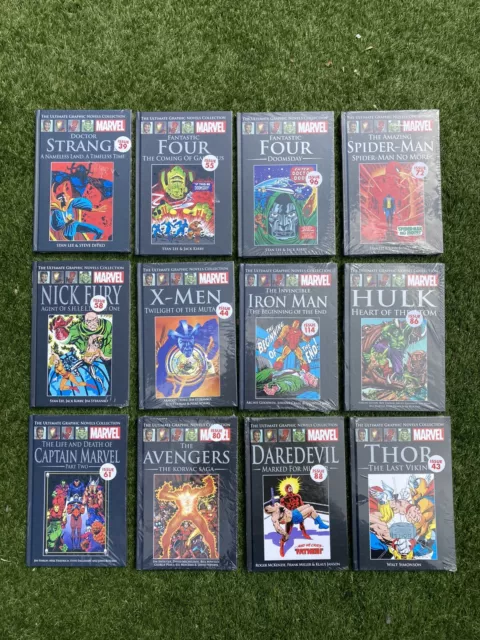 Marvel Hardback Books The Ultimate Graphic Novels Collection New Sealed