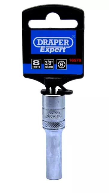 Draper Expert 8MM Hi-Torq 6 Punkt Tiefe Buchse 1cm Qm. Dr. Lager No:16578 Tools