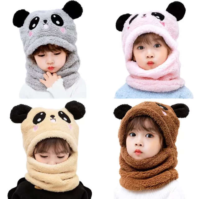 Cappello invernale bambini più pile bambini cappelli cartoni animati cappello per sciarpa