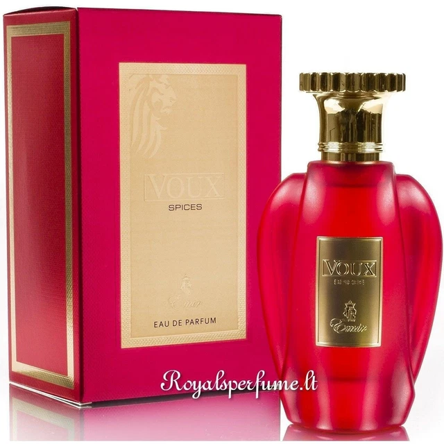 Voux Spices By Emir Oriental Fragrance Arabic Perfumed Water Unisex 100ml Spray
