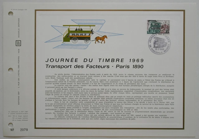 ENVELOPPE PREMIER JOUR 1962 JOURNEE DU TIMBRE 't 1332 ) EUR 2,40