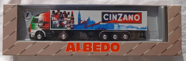 SCANIA 142 M Cinzano Albedo Trattore Case Conf. Orig. H0 1:87 EUR 45,07 ...