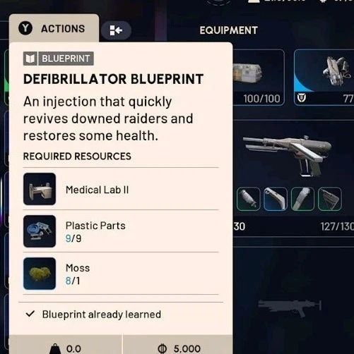 ARC RAIDERS Defibrillator Blueprint All Platforms EUR 9,00