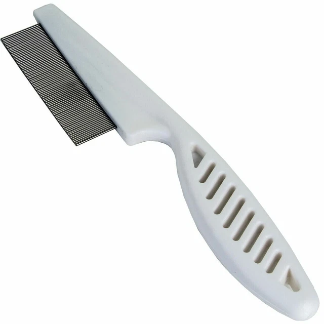 High Quality Metal & Plastic Nit Comb Fine Tooth Detection Remove Head Lice Eggs 2