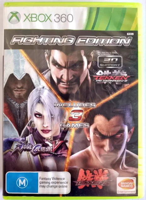 Fighting Edition: Tekken 6 + Tekken Tag Tournament + Soul Calibur V