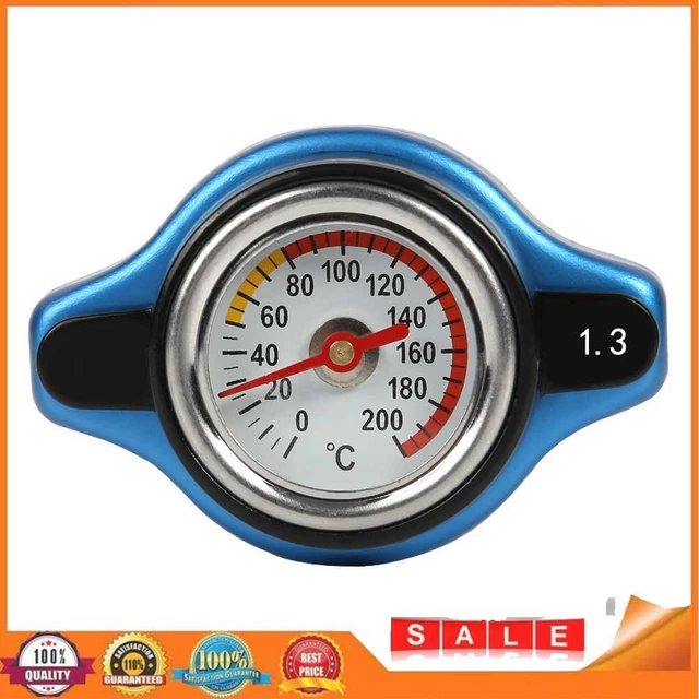 Cappuccio radiatore termostatico 1,3 bar 19 PSI valutazione pressione con misuratore di temperatura