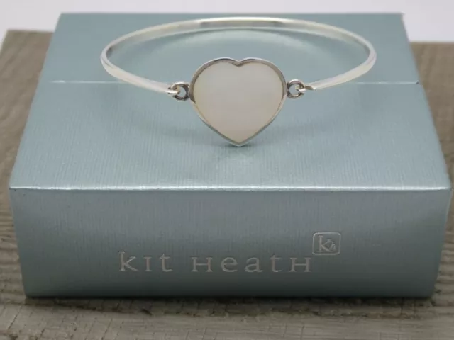 VINTAGE 925 STERLING Silver Kit Heath Bangle Bracelet Hallmark KH